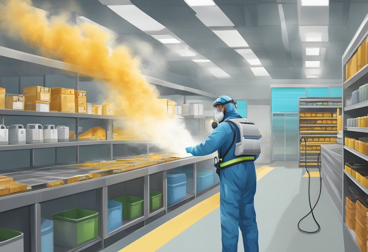 Commercial pest extermination service